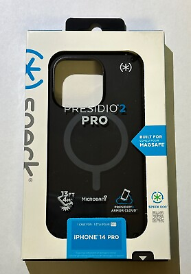 #ad NEW Speck Presidio 2 Pro Magnetic Case for Apple iPhone 14 Pro 6.1quot; Black