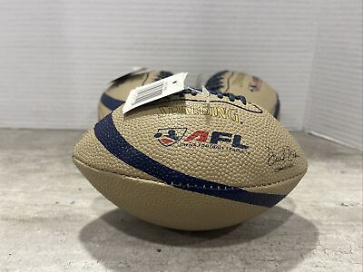 #ad NWT AFL Rubber Spalding Souvenir Football 6.5” Arena Football League Micro Mini