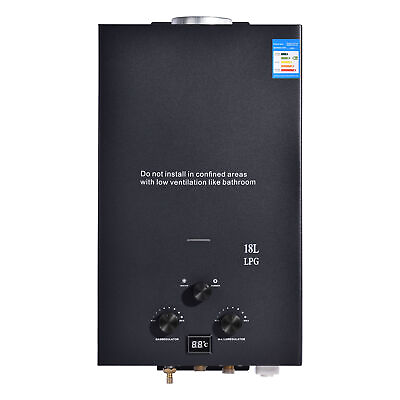 #ad 6L 8L 10L 12L 18L Tankless Propane Gas Water Heater On Demand LPG Water Boiler