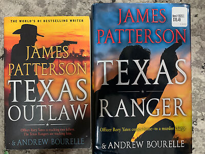 #ad Texas Ranger Hardcover amp; Texas outlaw Paperback by James Patterson