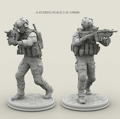 #ad 1 16 resin figures model Seal soldier Unassembled Unpainted