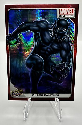 #ad 20323 Upper Deck Marvel Platinum Black Panther Red Prism 182 199