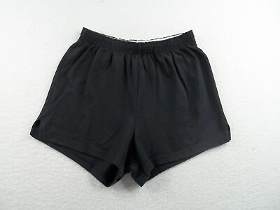 #ad Soffe Girls Black Shorts Size L Athletic Waist 25quot; Inseam 3quot;
