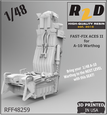 #ad FAST FIX 1 48 ACESII A 10 Warthog Ejection Seat RFF48259