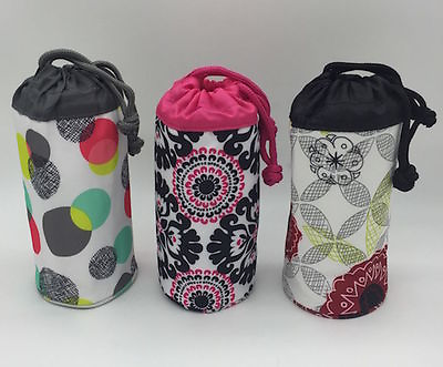 New Thirty one bring bottle thermal pouch cup holder Punch Bowl pink pop 31 gift $9.99