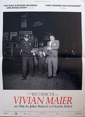 #ad FINDING VIVIAN MAIER SMALL STYLE E PHOTOGRAPHY DOCUMENTARY FRENCH POSTER