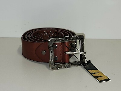 #ad Millionair Men#x27;s Size 44 Rust Color Belt New with Tags