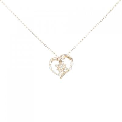 #ad Authentic Heart Diamond Necklace #260 006 272 8089