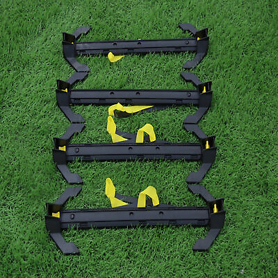 #ad Speed Hurdle Reusable Exercise Adjustable Height Soccer Agility Hurdle 3 Gears