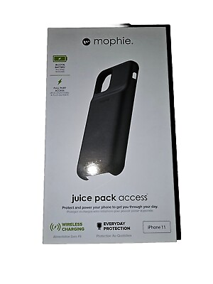 #ad Mophie Juice Pack Access for iPhone 11 XR 6.1quot; 2000mAh Battery Case Black