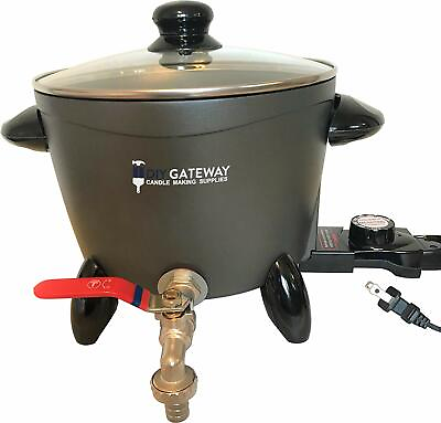 #ad Wax Melter for Candle Making Large Electric 10 LB Wax Melting Pot Machine
