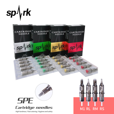 #ad 10204060100pcs Spark Sterile Disposable Tattoo Cartridge Needles RLRSCMM1