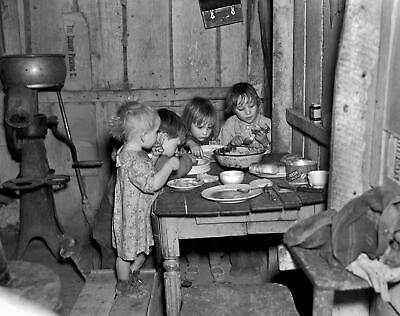 #ad 1936 CHRISTMAS DINNER POTATOES amp; CABBAGE Depression Era PHOTO 222 V