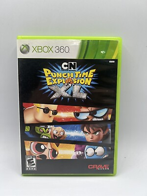 #ad Cartoon Network Punch Time Explosion XL Xbox 360 Complete CIB