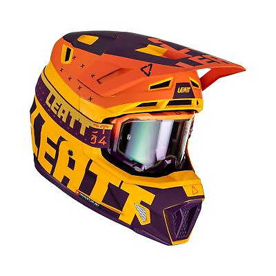 #ad Leatt Helmet Kit Moto 7.5 V23 Indigo Adult Size MD