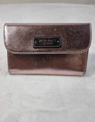 #ad Victoria’s Secret Pink Metallic Wallet Wristlet Clutch
