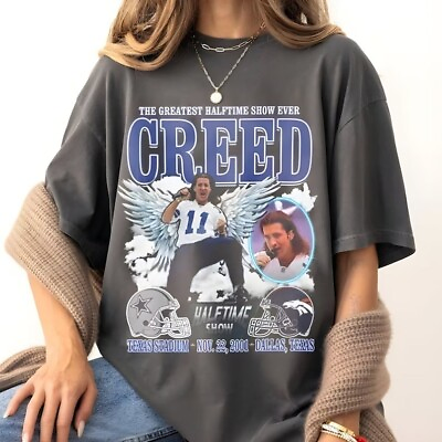 #ad Creed Band Fan T Shirt The Greatest Halftime Show Ever Creed Shirt