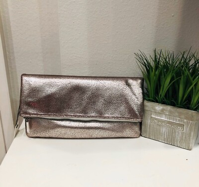 #ad Sole Society Vegan Leather Jezebel Clutch Factory Sealed NWT