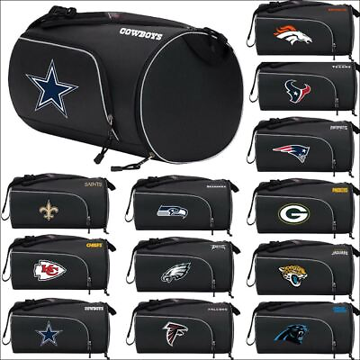 #ad New NFL PICK YOUR TEAM Squadron Premium Duffel Bag Gym Bag Training Bag