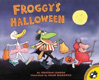 #ad Froggy#x27;s Halloween by Jonathan London English Paperback Book