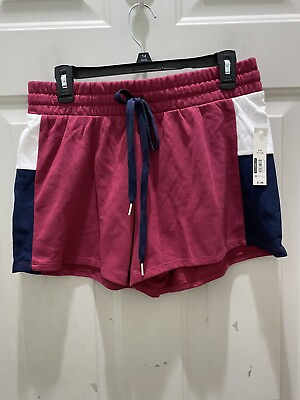 #ad New 2 Pairs No Boundaries Knit Colorblock Shorts.Size Jrs. L 11 13 . Cute Shorts