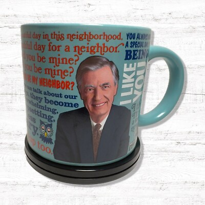 #ad Mister Rogers Sweater Changing Heat Activated Quotes Coffee Mug