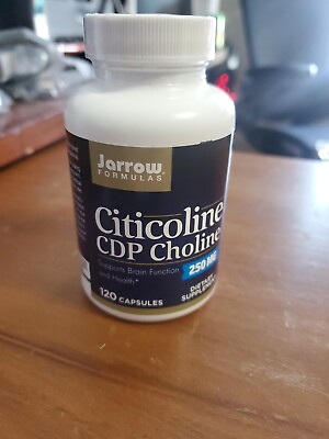 #ad Jarrow formulas Citicoline CDP Choline 120 Capsules 250mg Brain Function Health