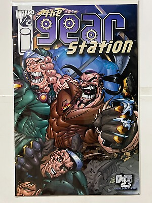#ad The Gear Station Wizard #1 2 Image Comics 2000 COA Combined Shipping Bamp;B