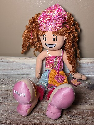 #ad Rare Y2K Warner Bros WB Girl Super Fan Plush Doll Toy Vintage Preowned 14quot;