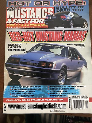 #ad MUSCLE MUSTANGS amp; FAST FORDS Nov 2001 Fox Bodies Bullitt GT Drag Test Clutches