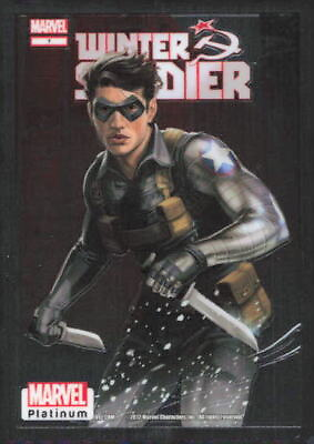 #ad 2023 UD Marvel Platinum Winter Soldier #WI68 Cover Variant