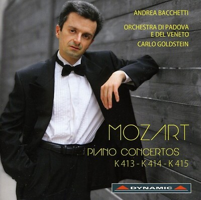 #ad Andrea Bacchetti Piano Concertos K413 amp; K414 amp; K415 New CD