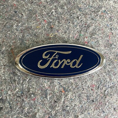 #ad 2003 Ford Explorer Emblem Logo Badge Rear Tailgate Trunk Blue Chrome