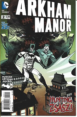 #ad ARKHAM MANOR #2 DC COMICS 2015 BAGGED AND BOARDED