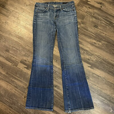 #ad Citizens Of Humanity Flare Jeans Women’s 27 Blue Ingrid #002 Stretch Festival