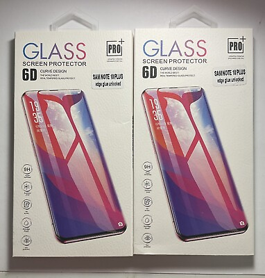 #ad samsung note 10 plus glass screen protector