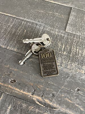 #ad Vintage Ford KEYS 2 With Vintage keychain dc7