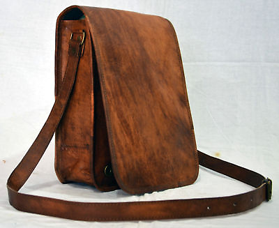 Leather Vintage Messenger Shoulder Bag Men Satchel S Laptop School Briefcase New $39.90