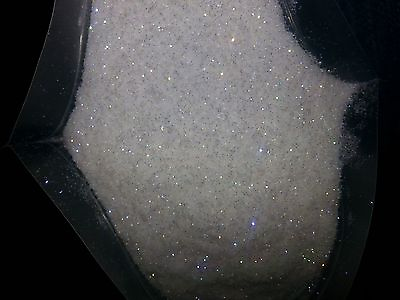 #ad 1 oz White Diamond Glitter for Soap Cosmetic by Dr.Adorable Free Shipping