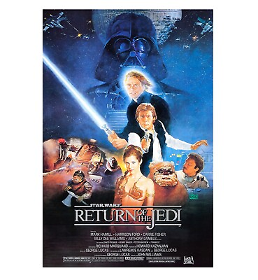 #ad Return of the Jedi Movie Poster 24quot; x 36quot;