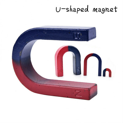 #ad U shaped Horseshoe Magnet Multiple specifications Gift Educational Toys