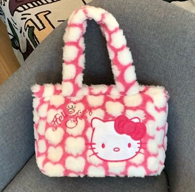 #ad Hello Kitty Purse Cute Y2K Shoulder Bag for Girls Kawaii Tote Bag Soft Cat Bag