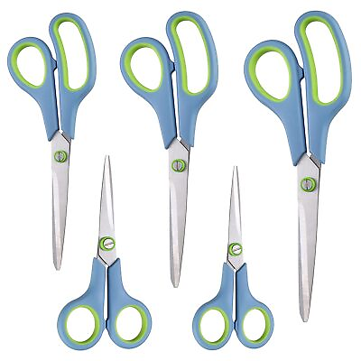 #ad Scissors All PurposeScissors Set Of 5Multipurpose Sharp Scissors Different S