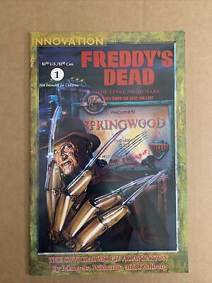 #ad Freddy#x27;s Dead The Final Nightmare #1 NEW Comic Innovation 1991