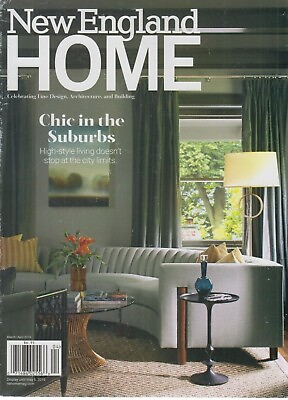 #ad New England HOME March April 2019 Chic in the Suburbs