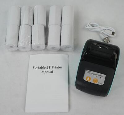 #ad Mini Handheld PT 210 USB amp; BT Wireless POS 58mm Thermal Receipt Label Printer