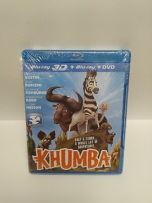 #ad Khumba Blu ray 3D Blu ray DVD OOP HTF BRAND NEW SEALED