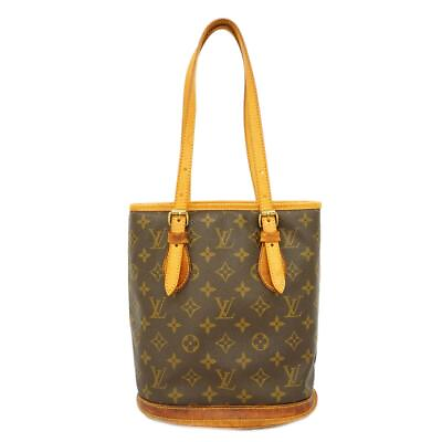 #ad #ad 4Hd4429 Louis Vuitton Tote Bag Petit Baguette M42238 Brown Used Ladies
