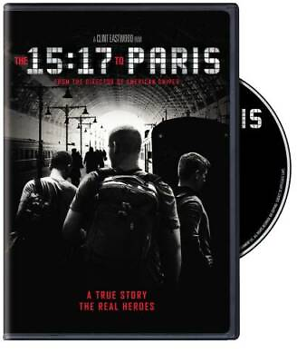 #ad The 15:17 to Paris DVD By Anthony Sadler VERY GOOD