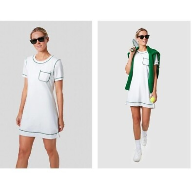 #ad Tuckernuck Sport NEW White Sport Mini Tennis Dress Size M